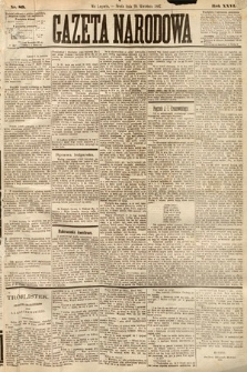 Gazeta Narodowa. 1887, nr 89