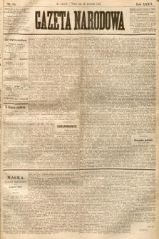 Gazeta Narodowa. 1893, nr 95