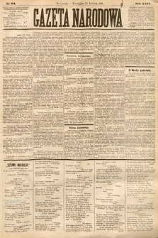 Gazeta Narodowa. 1887, nr 94