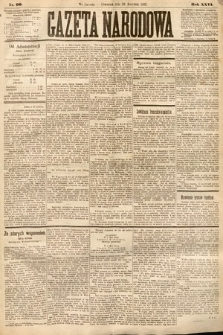 Gazeta Narodowa. 1887, nr 96