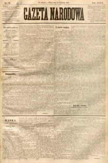Gazeta Narodowa. 1893, nr 98