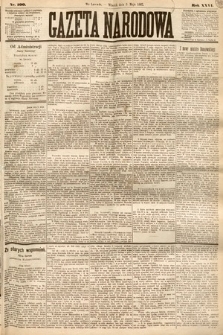 Gazeta Narodowa. 1887, nr 100