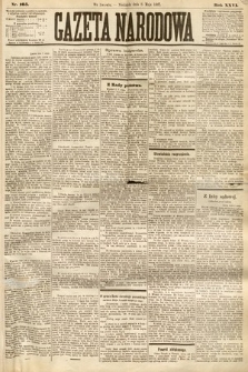 Gazeta Narodowa. 1887, nr 105
