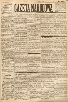 Gazeta Narodowa. 1887, nr 108
