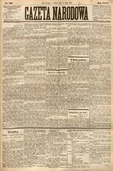 Gazeta Narodowa. 1887, nr 110