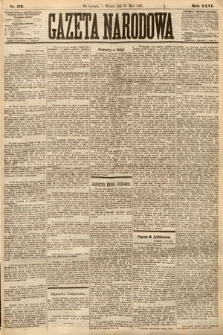 Gazeta Narodowa. 1887, nr 117