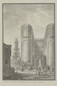 Bâbêl-Foutouhk, ou la Porte des Victoires au Caire in Egipte
