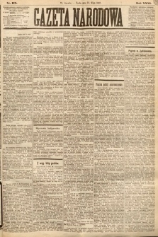 Gazeta Narodowa. 1887, nr 118
