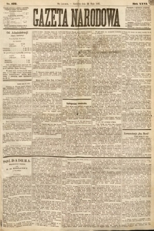 Gazeta Narodowa. 1887, nr 122