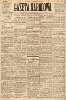 Gazeta Narodowa. 1887, nr 123