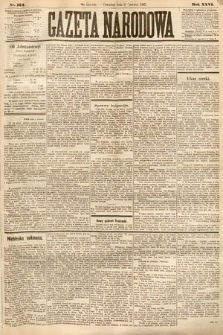 Gazeta Narodowa. 1887, nr 124