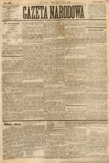 Gazeta Narodowa. 1887, nr 125