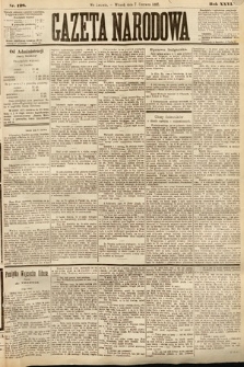 Gazeta Narodowa. 1887, nr 128