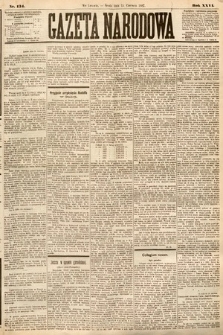 Gazeta Narodowa. 1887, nr 134