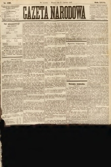 Gazeta Narodowa. 1887, nr 139