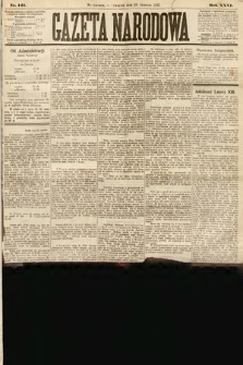 Gazeta Narodowa. 1887, nr 141
