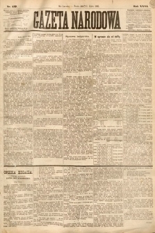 Gazeta Narodowa. 1887, nr 157