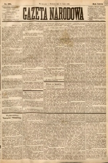 Gazeta Narodowa. 1887, nr 161