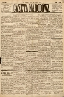Gazeta Narodowa. 1887, nr 162