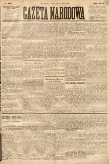 Gazeta Narodowa. 1887, nr 163