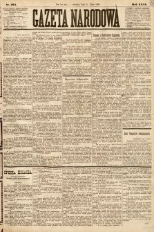 Gazeta Narodowa. 1887, nr 164