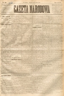 Gazeta Narodowa. 1893, nr 168