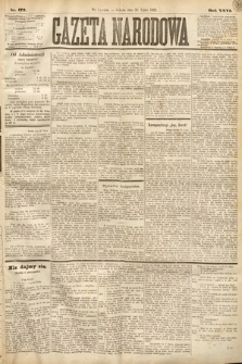Gazeta Narodowa. 1887, nr 172