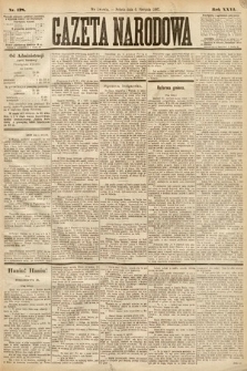 Gazeta Narodowa. 1887, nr 178