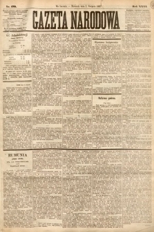 Gazeta Narodowa. 1887, nr 179