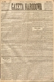 Gazeta Narodowa. 1887, nr 180