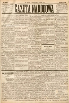 Gazeta Narodowa. 1887, nr 189
