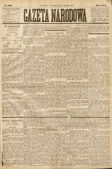 Gazeta Narodowa. 1887, nr 193