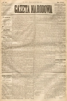 Gazeta Narodowa. 1893, nr 197