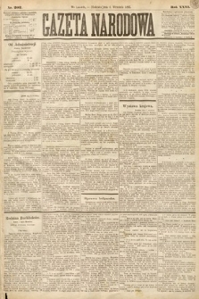 Gazeta Narodowa. 1887, nr 202