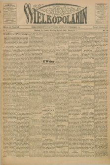 Wielkopolanin : organ urzędowy Unii Świętego Józefa w Pittsburgu, PA. R.7, No 4 (26 stycznia 1905)