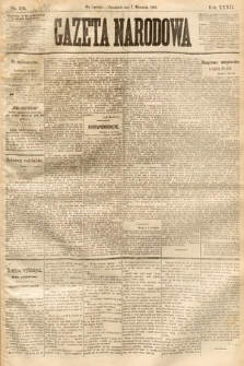 Gazeta Narodowa. 1893, nr 205