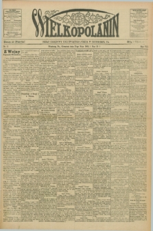 Wielkopolanin : organ urzędowy Unii Świętego Józefa w Pittsburgu, PA. R.7, No 21 (25 maja 1905)