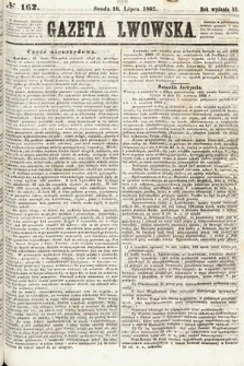 Gazeta Lwowska. 1862, nr 162