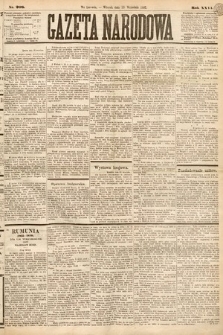 Gazeta Narodowa. 1887, nr 208