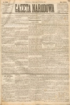 Gazeta Narodowa. 1887, nr 209