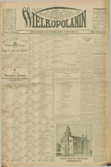 Wielkopolanin : organ urzędowy Unii Świętego Józefa w Pittsburgu, PA. R.10, No. 3 (16 stycznia 1908)