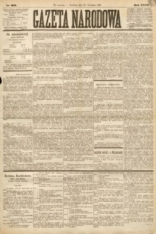 Gazeta Narodowa. 1887, nr 219