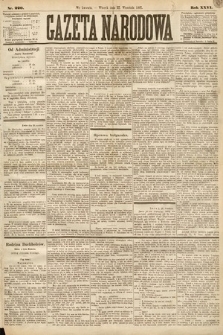 Gazeta Narodowa. 1887, nr 220