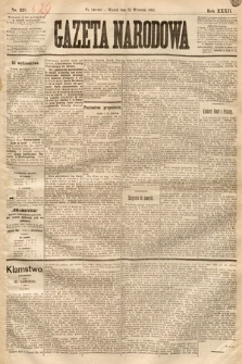 Gazeta Narodowa. 1893, nr 220