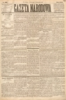 Gazeta Narodowa. 1887, nr 226