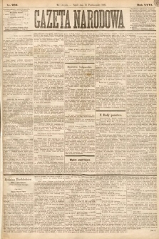 Gazeta Narodowa. 1887, nr 234