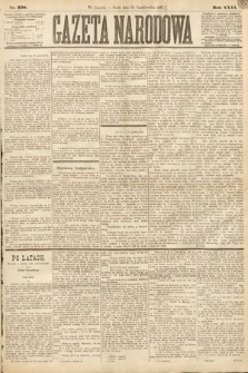Gazeta Narodowa. 1887, nr 238