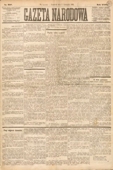 Gazeta Narodowa. 1887, nr 250