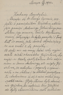 Korespondencja Benedykta Dybowskiego z lat 1878-1929. T. 3, Dybowski Emil – Krasicki Aleksander