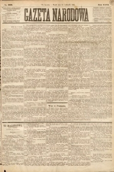 Gazeta Narodowa. 1887, nr 263